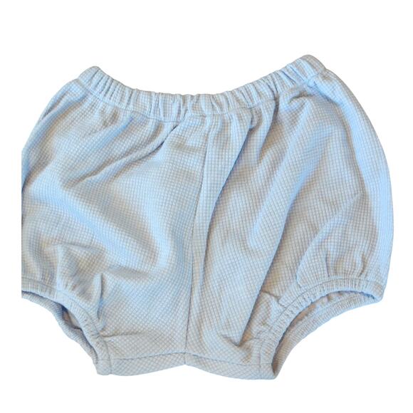 Bebe Organic Girls Baby Blue Waffle Knit Whipstitch 2 Piece Outfit, Size 18 Mo. - Picture 4 of 6